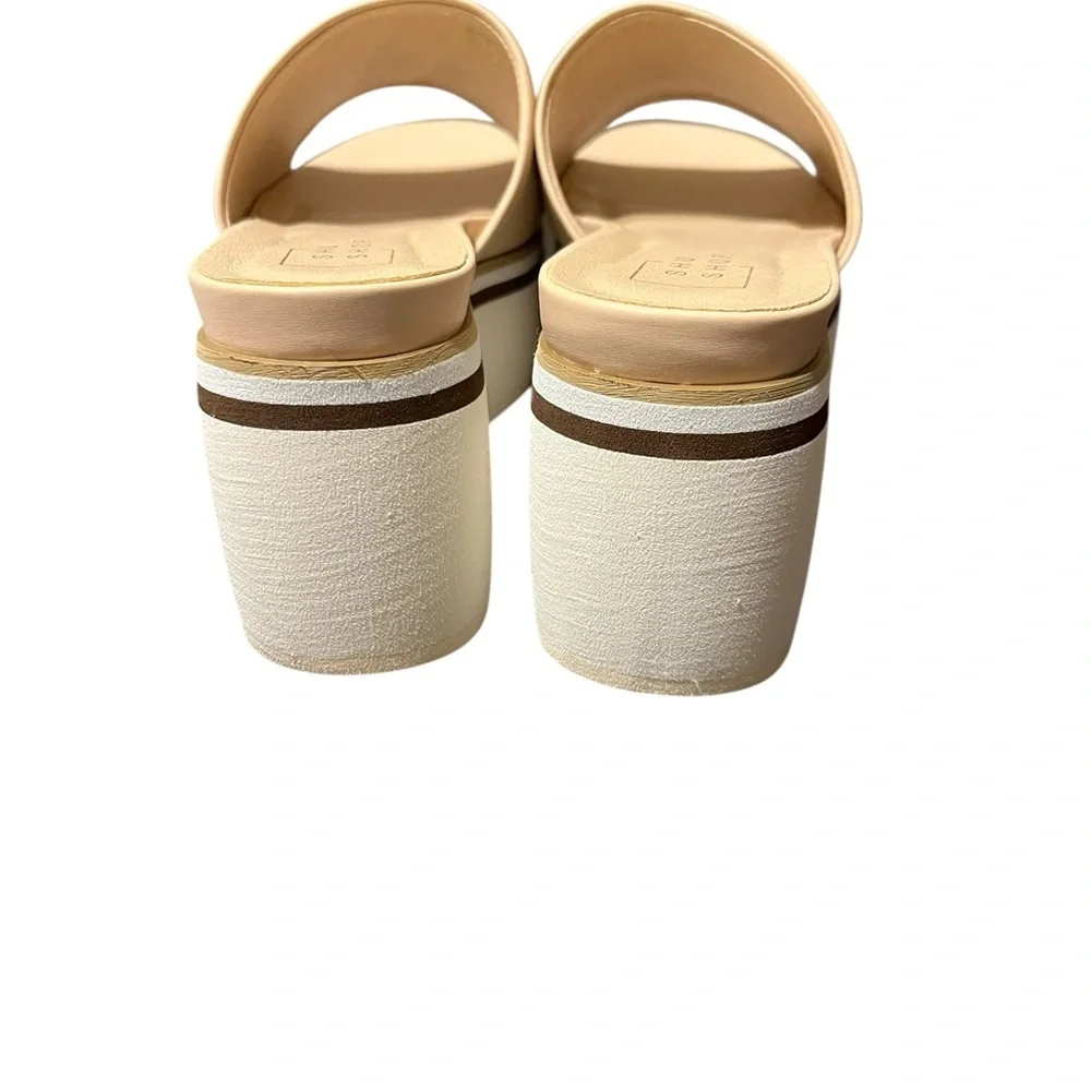 ShuShop Jade Nude Platform Sandals Size 7.5 New In Box